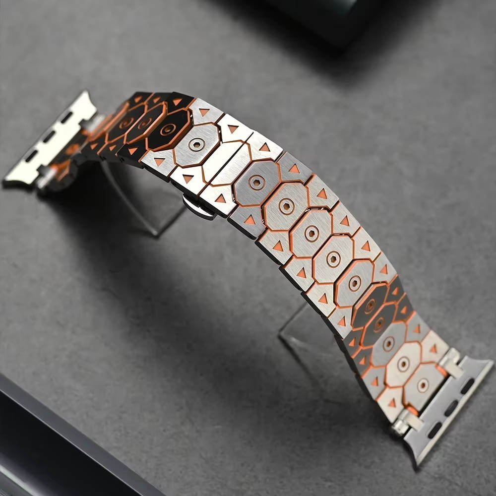 GeoFusion Premium Apple Watch Band - Durable, Stylish & Comfortable Replacement Strap for All Apple Watch Models - Perfect for Workouts, Running & Everyday Wear
