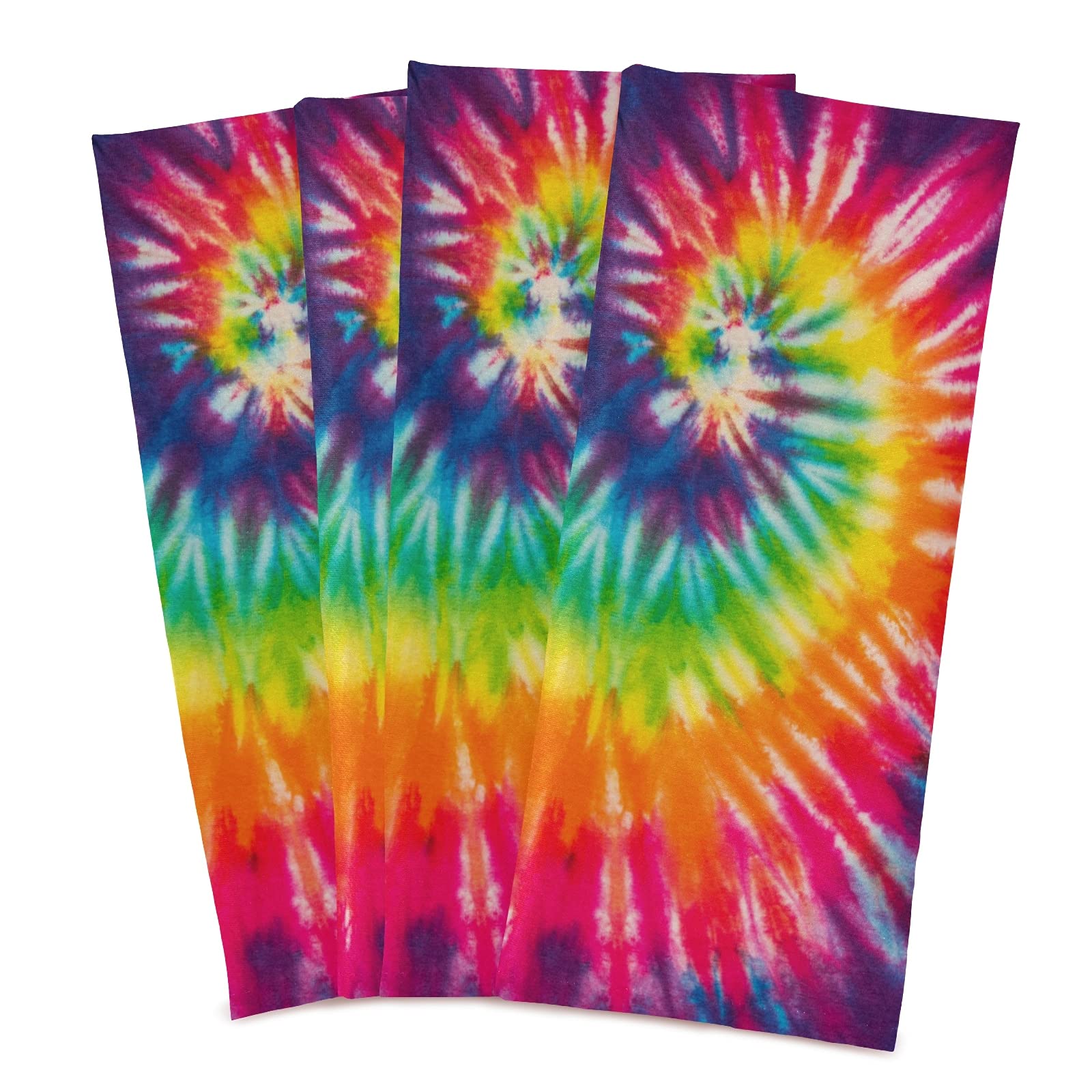 Swirl Rainbow Tie Dye Dish Towel - Super Absorbent 18x28 Inch Kitchen & Bath Hand Towel - Lint Free Cleaning Cloth for Dishes, Tea Bar, Soft Kitchen Accessories (Set of 1) - Perfect for Drying Dishes, Wiping Counters & Hand Drying