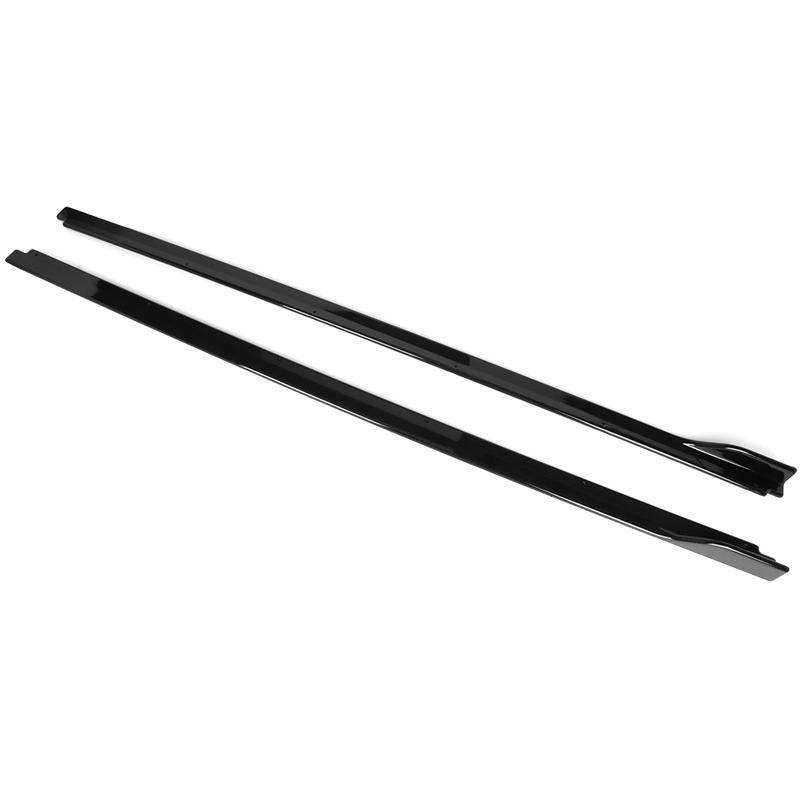2018-2023 Toyota Camry V3 Side Skirts - Carbon Fiber Style/Unpainted Matte Black - Car Body Kit for Enhanced Style & Protection - Perfect for Street Racing & Custom Car Shows
