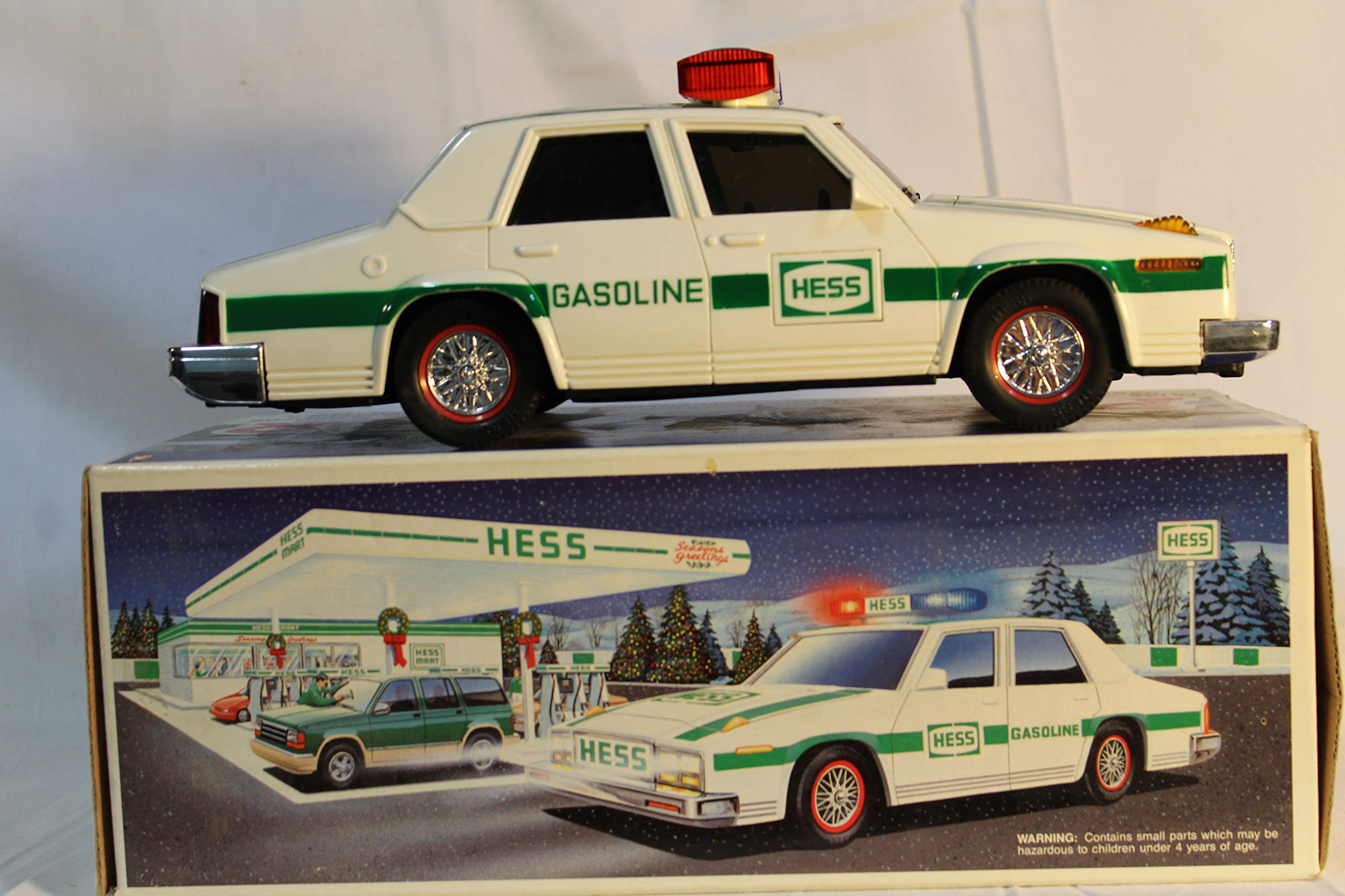 1993 Hess Patrol Car Toy - Vintage Collectible in Original Box - Perfect for Collectors, Kids Playtime & Holiday Gifts