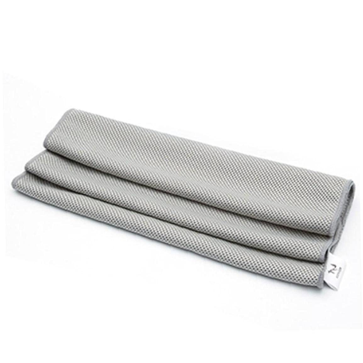TOSSPER Cooling Ice Towel - Microfiber Sports Towel for Yoga, Gym & Workouts - Reusable Cooling Scarf for Summer, Hot Weather & Outdoor Activities - Stay Cool During Exercise, Running, Hiking & Sports