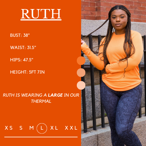 Premium Thermal Underwear for Men & Women - Warm Orange Base Layer for Cold Weather - Ideal for Skiing, Hiking & Winter Sports