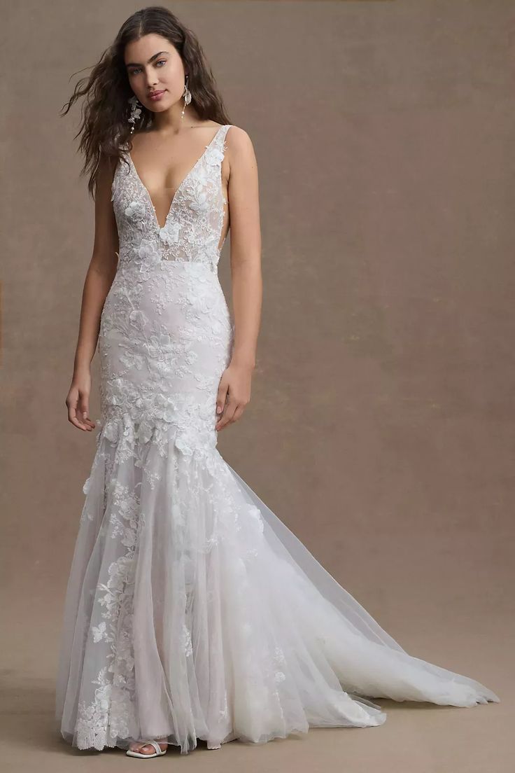 Wtoo Elora Gown – Elegant Lace Wedding Dress for Brides | Perfect for Beach, Church & Formal Ceremonies