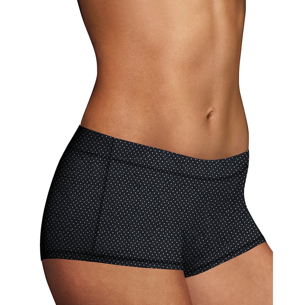 Maidenform Women's Microfiber Boyshort Underwear - Comfortable & Breathable Panties for Everyday Wear, Workout & Lounge
