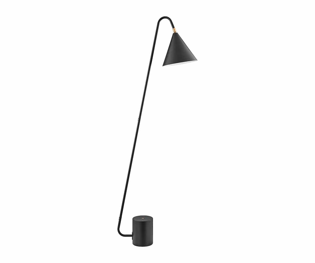 Modern Quade LED Floor Lamp with Adjustable Brightness - Stylish Standing Light for Living Room, Bedroom, or Office - Perfect for Reading, Working, and Relaxing