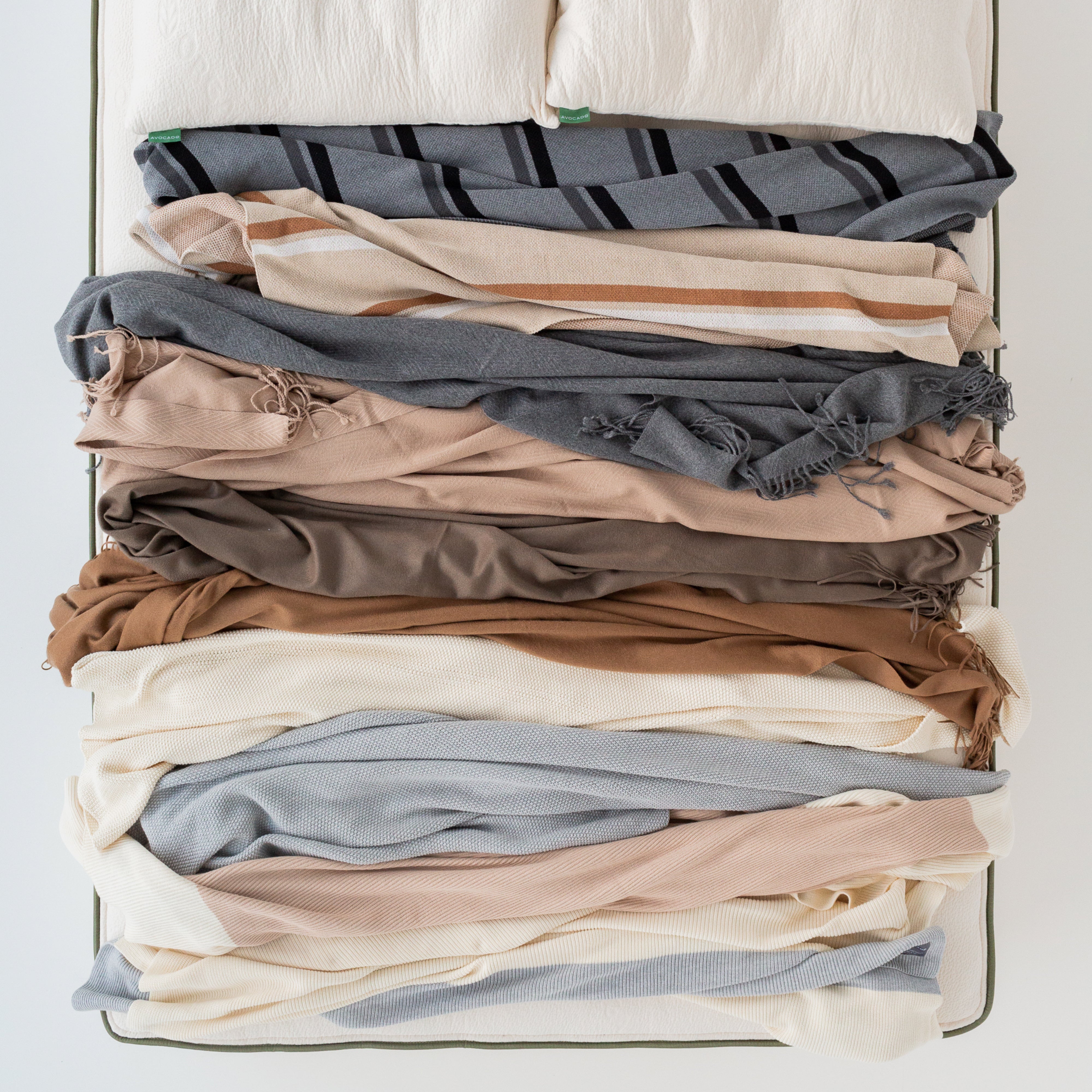 Premium 100% Natural Cotton Throw Blanket - Soft, Cozy & Breathable for Living Room, Bedroom, or Outdoor Use