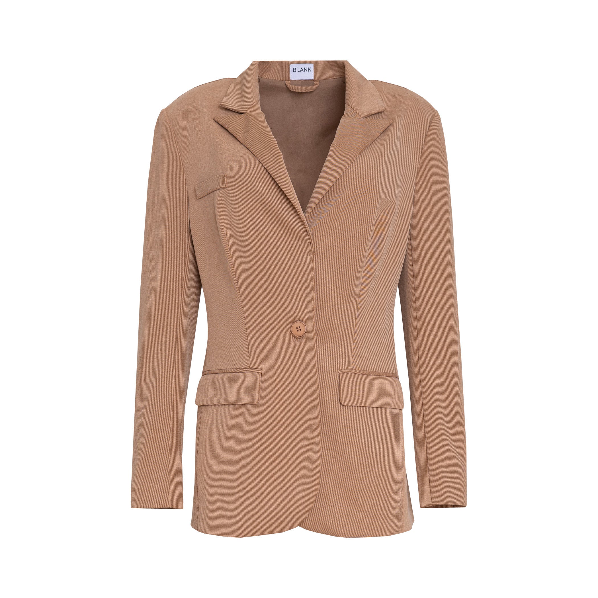 Stylish Brown Blazer for Men - Classic Slim Fit Single Breasted Jacket for Business, Office & Formal Events