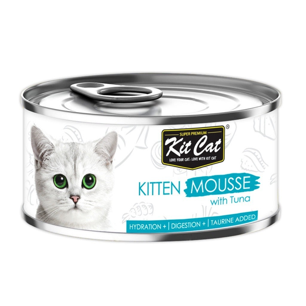 24-Pack Kit Cat Deboned Food Topper for Adult Cats & Kittens - 80g Pouches, 22 Flavor Variety - Perfect for Mealtime Enhancement & Picky Eaters