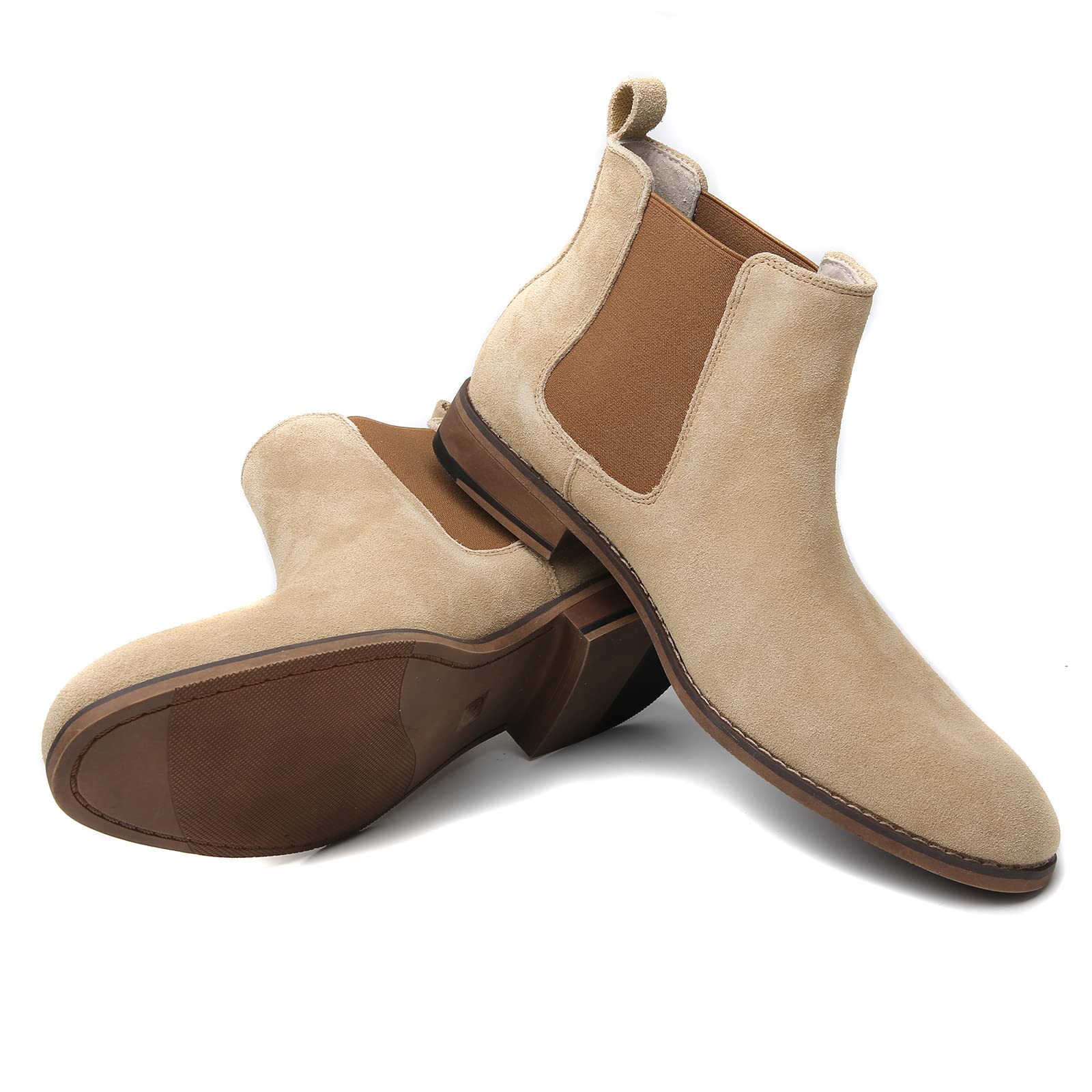 Cestfini Men's Classic Chelsea Boots - Elastic Dress Ankle Boots for Casual & Formal Wear | Perfect for Office, Parties & Everyday Outfits