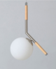 DOLCE Minimalist Wooden Hanging Lamp - Modern Scandinavian Pendant Light for Living Room, Bedroom, or Dining Area - Pre Order Now