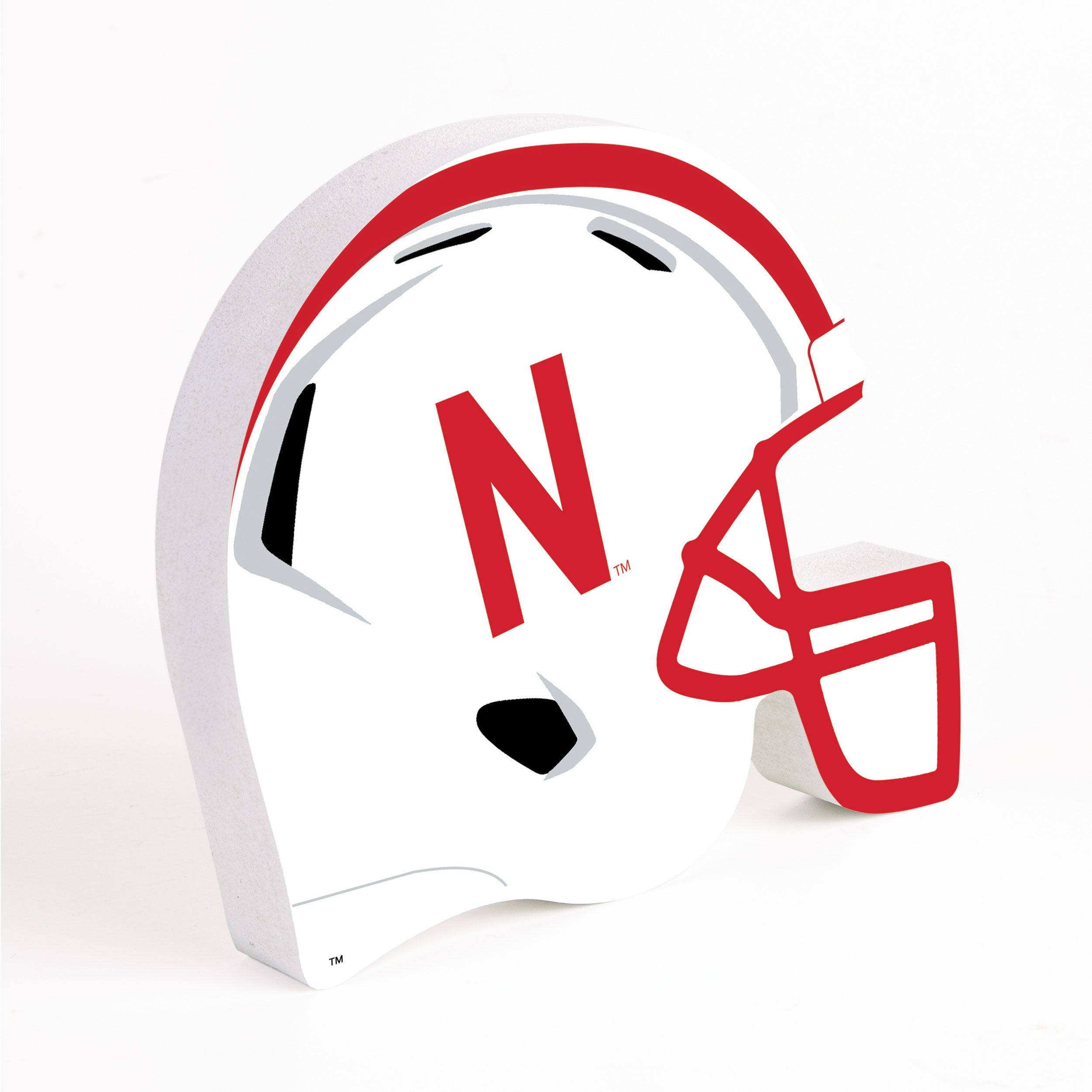 Official Nebraska Huskers Football Helmet Replica - Collectible Sports Memorabilia for Fans & Decor | Game Day, Man Cave, Sports Room Display