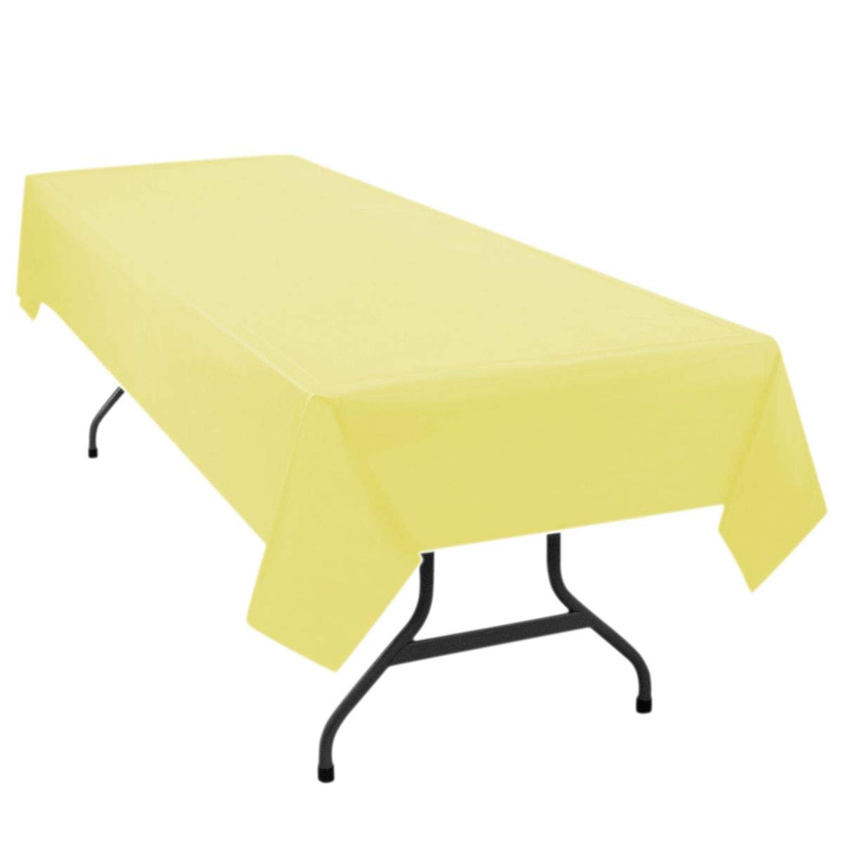 Heavy Duty Disposable Plastic Tablecloth 54