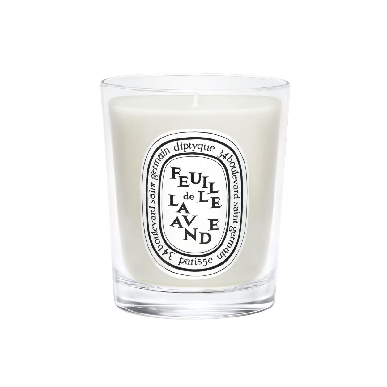 Lavender Leaf Scented Candle - Natural Aromatherapy for Relaxation & Stress Relief | Perfect for Bedroom, Bathroom & Meditation Spaces