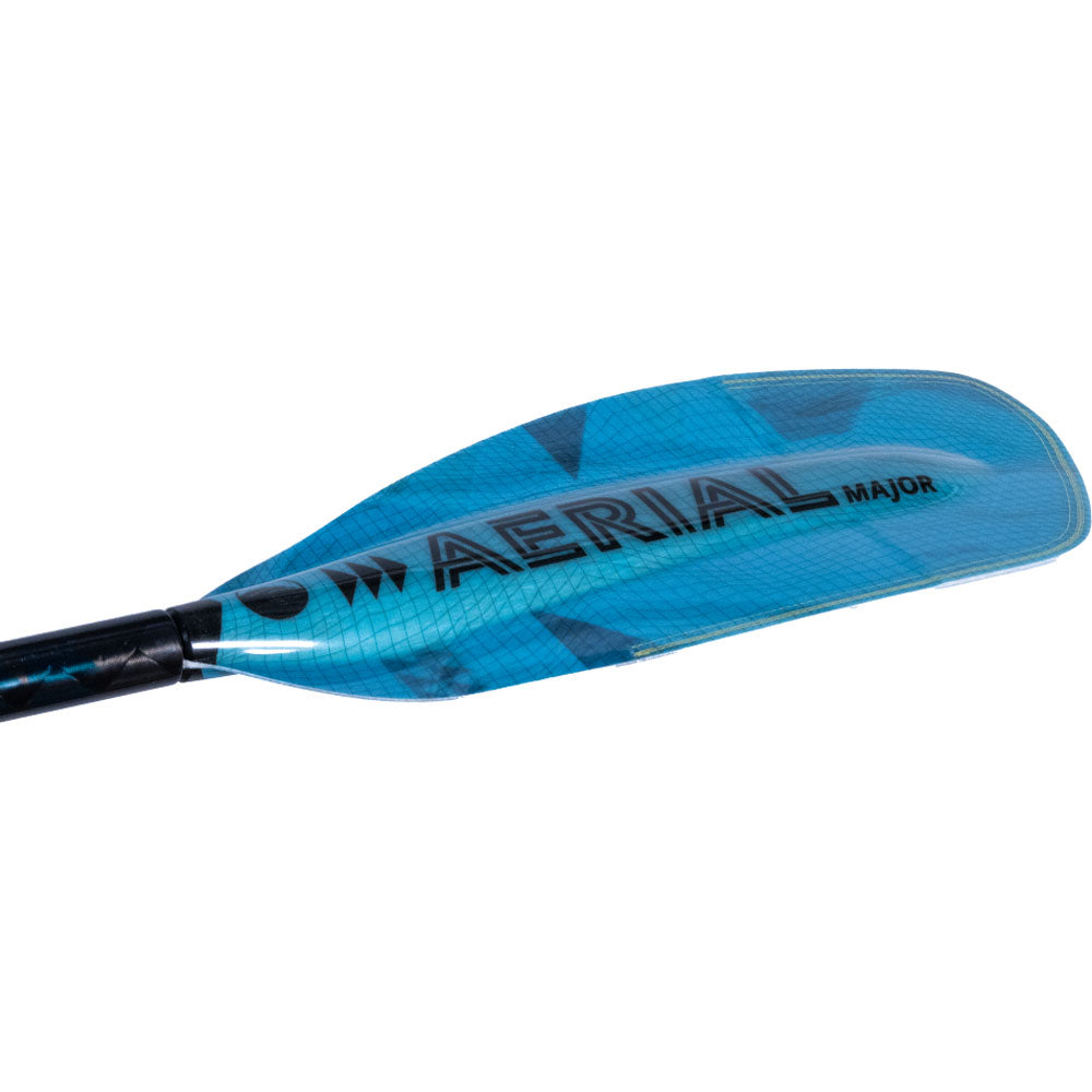 Aqua Bound Aerial Major Fiberglass 4-Piece Kayak Paddle with Versa Lok Straight Shaft | Lightweight & Durable for Touring, Fishing & Recreational Kayaking