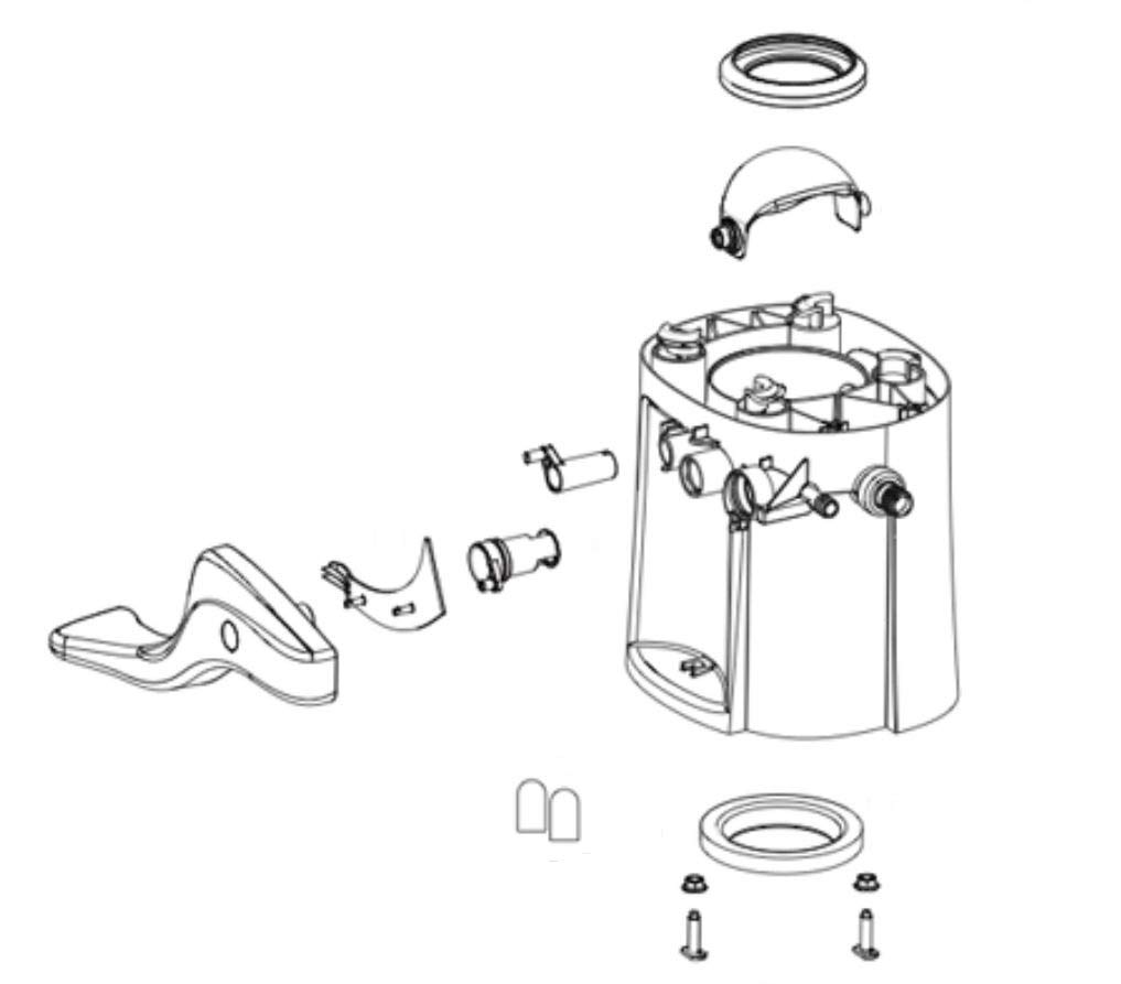 Thetford 42137 RV Toilet Interior Accessories - Durable & Easy to Install for Camper, Motorhome & Travel Trailer Bathrooms