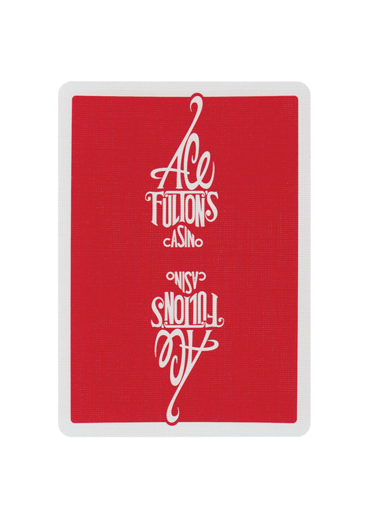 Ace Fulton's Classic Edition Red Playing Cards - Premium Poker Cards for Magic Tricks, Cardistry & Casino Games - Perfect for Poker Nights, Card Magic Shows & Professional Card Players