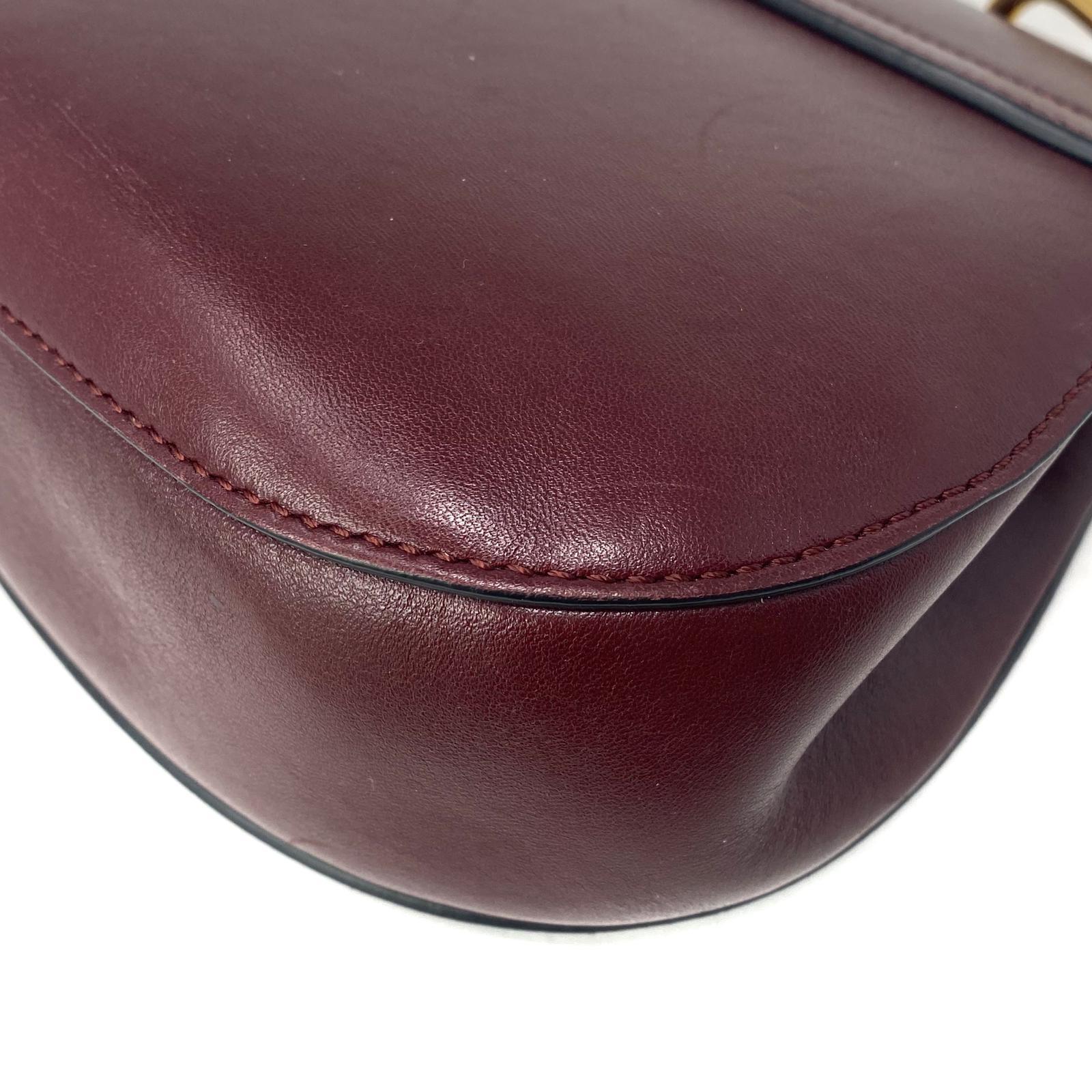 Chloe Burgundy & Navy Mini Drew Bag - Stylish Crossbody Purse for Women, Perfect for Parties, Dates & Everyday Use