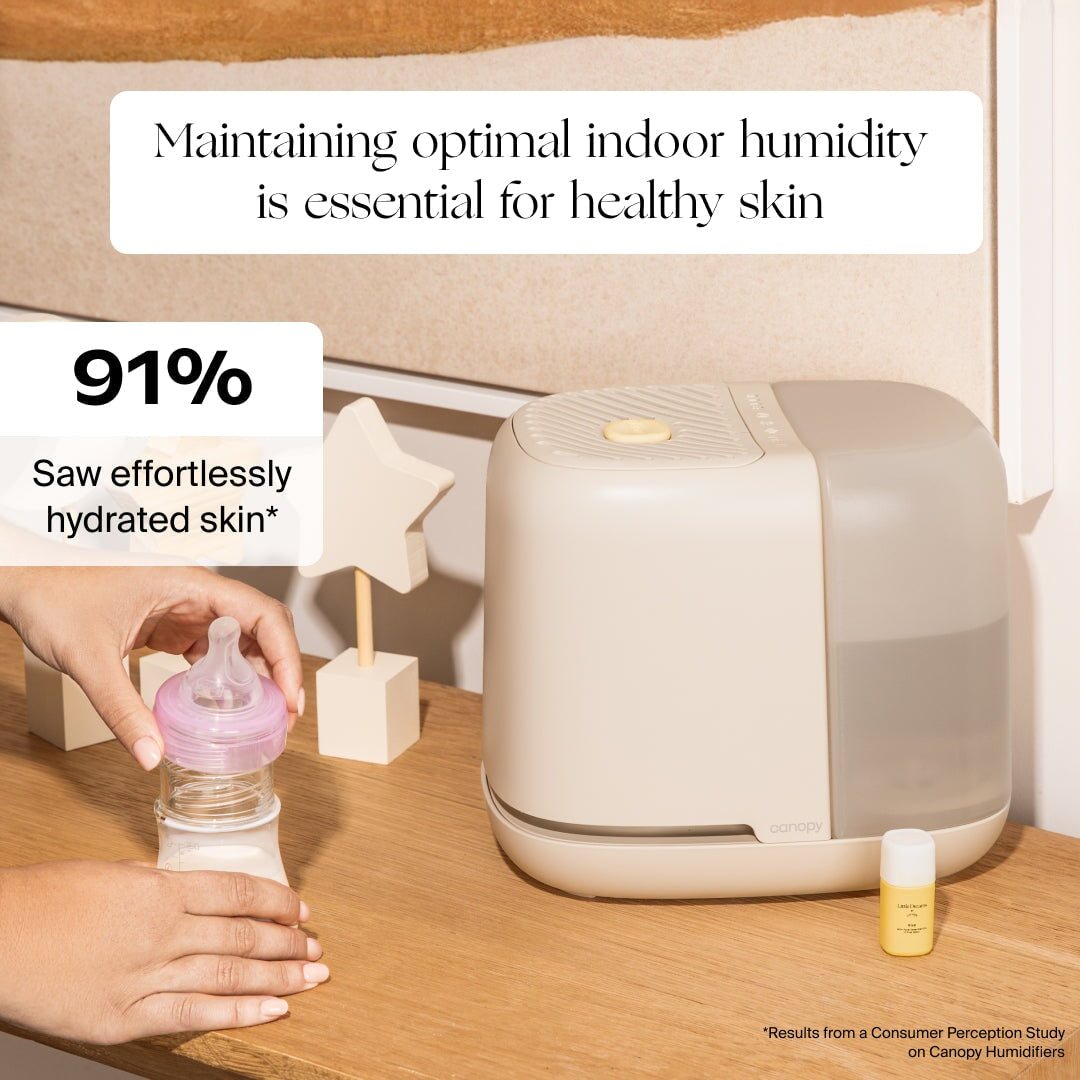 Best Nursery Humidifier Bundle 2.0 - Ultrasonic Cool Mist Humidifier for Baby Room with Essential Oil Diffuser & Night Light - Perfect for Nursery, Kids Bedroom & Home Office