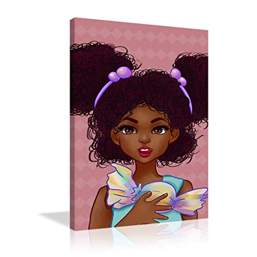 Afro Woman Wall Art-06