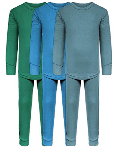 3 Sets / 6 Pc - Evergreen/Blue/Arctic