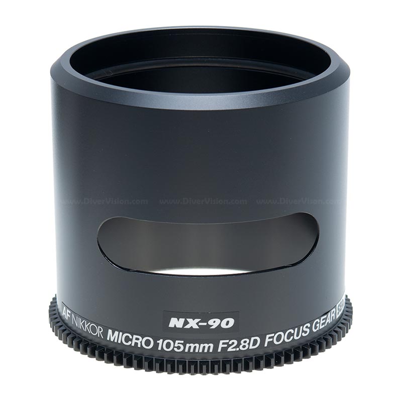 Sea&Sea Underwater Focus Gear for Nikon AF Micro 105mm F2.8D Lens - Perfect for Marine Photography & Scuba Diving Adventures