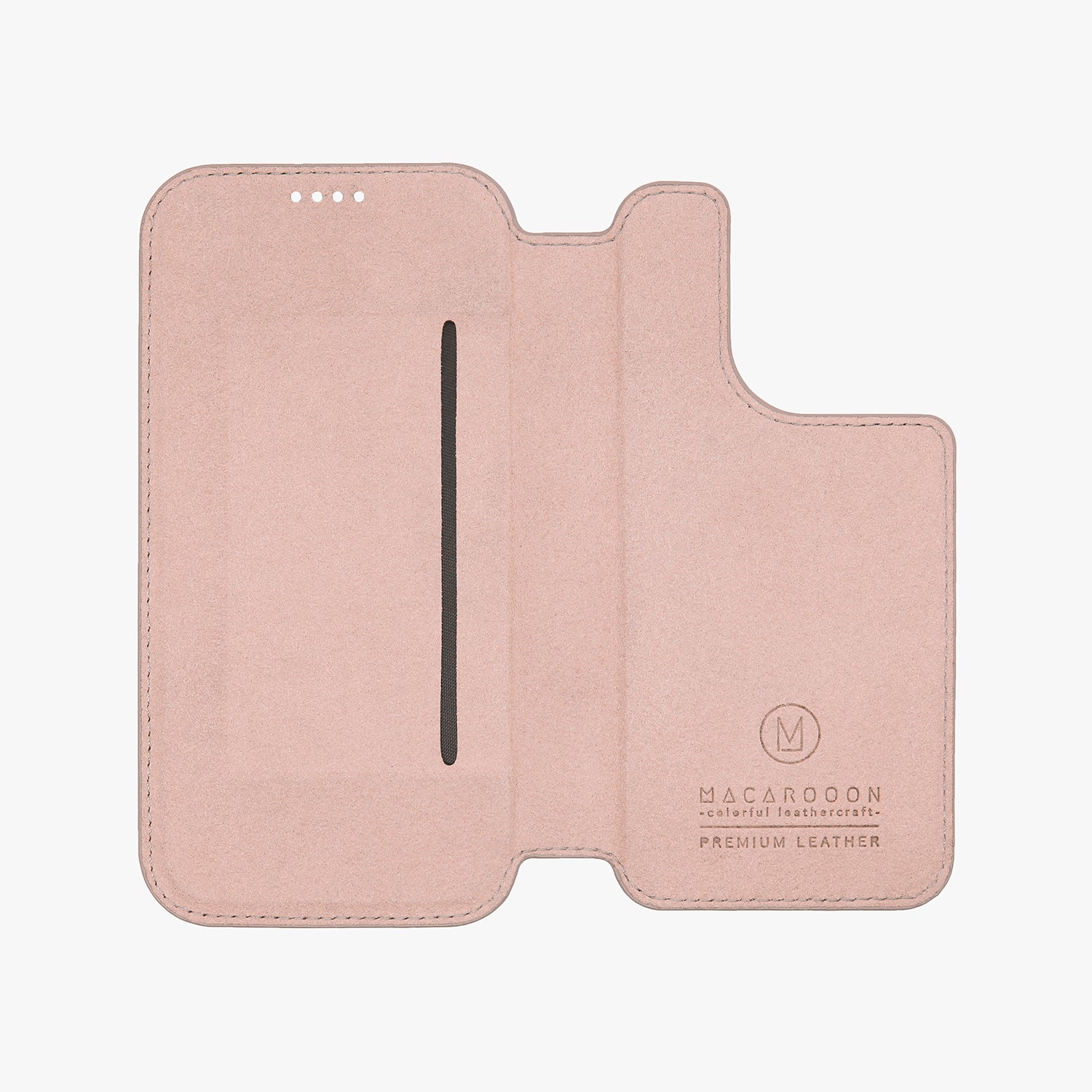 Premium iPhone 15 Pro Leather Flip Case with MagSafe - Slim Protective Cover with Clear Back for Wireless Charging | Perfect for Work, Travel & Everyday Use