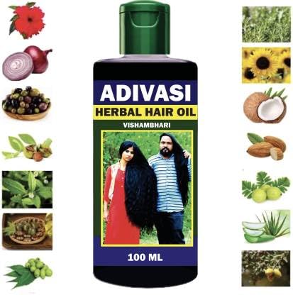 **Adivasi Neelambari Hair Growth Oil – 100% Natural Ayurvedic Hair Care for Stronger, Longer Hair (101 ml) – Perfect for Daily Scalp Massage & Hair Nourishment**