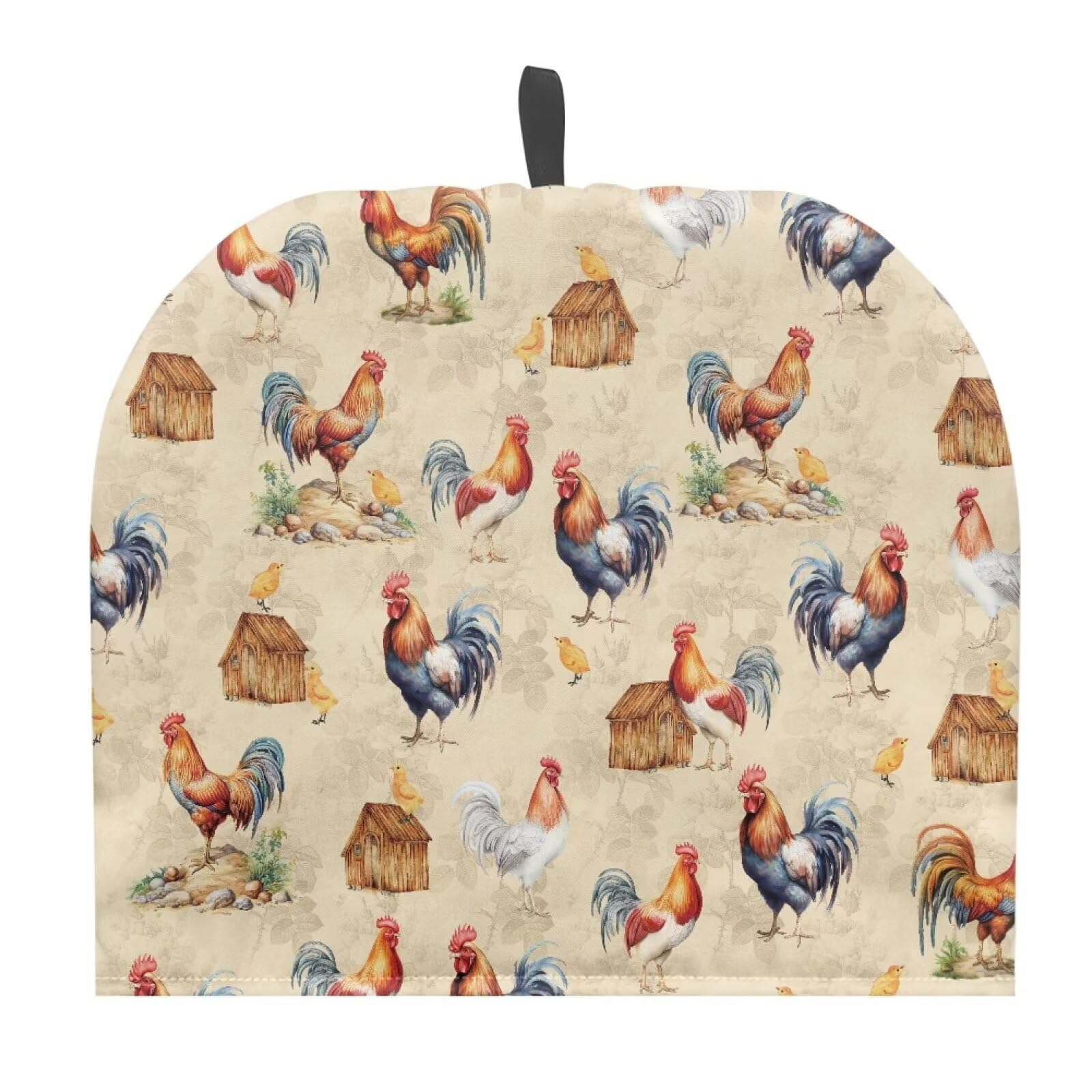 Rooster Tea Cozy - Insulated Tea Pot Cover for Keeping Tea Warm - Cute Kitchen Accessory & Home Decor - Perfect for Afternoon Tea, English Breakfast, and Cozy Kitchen Decor