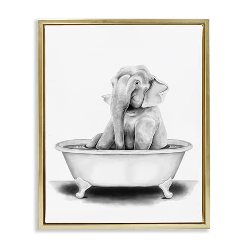 Gold Floater Framed