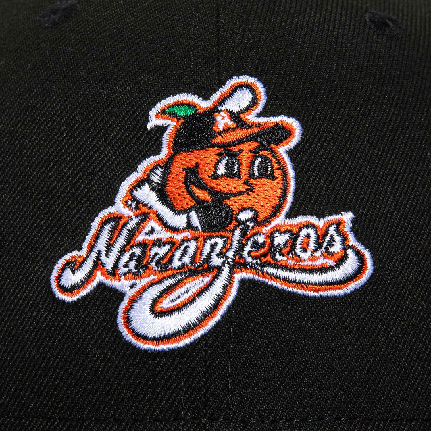 New Era 59Fifty Naranjeros De Hermosillo Logo Patch Baseball Cap - Black Adjustable Snapback Hat for Men & Women - Perfect for Baseball Games, Streetwear & Casual Outfits