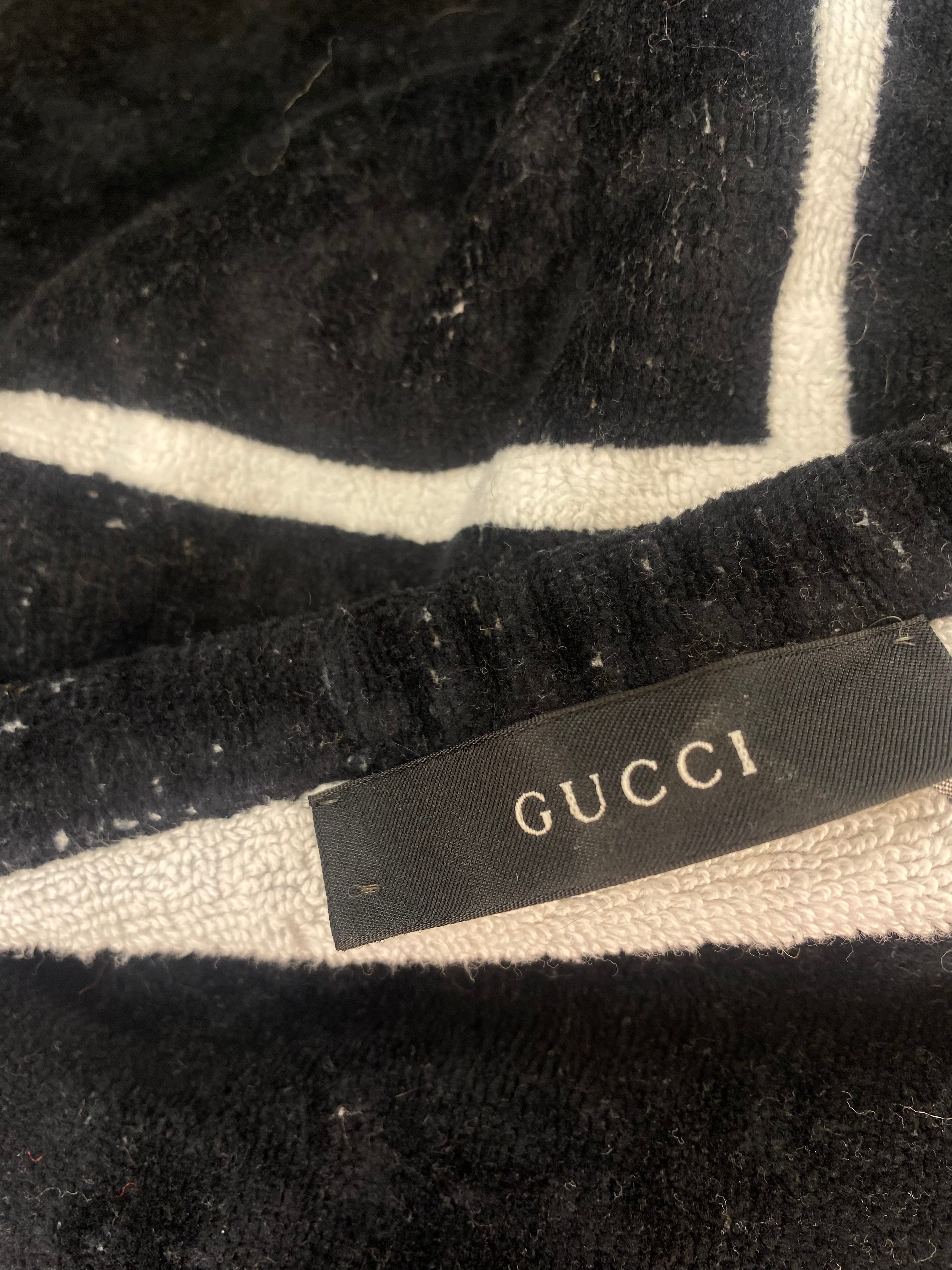 Luxury Gucci Cotton Bath Towel Set - Soft & Absorbent for Spa, Beach & Home Use