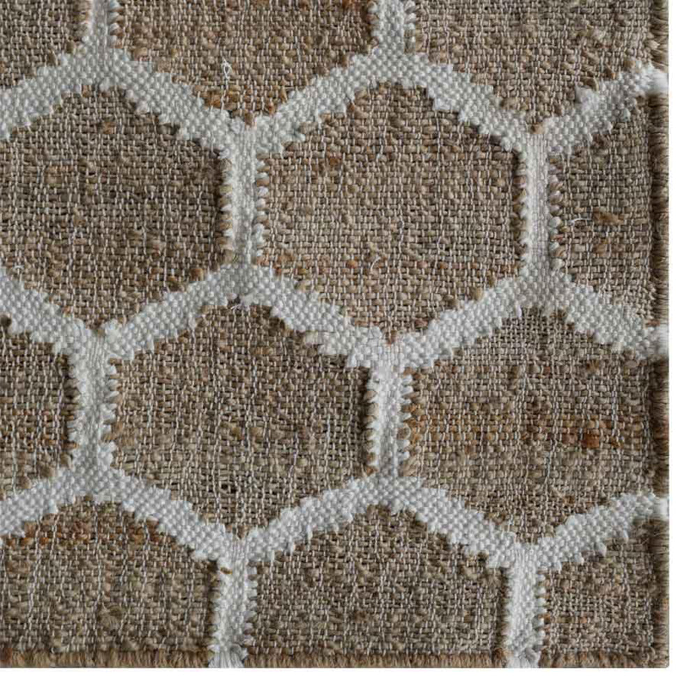 Eco-Friendly Jute Braided Rug - Natural Fiber Floor Mat for Living Room, Bedroom, or Entryway - Handwoven & Durable Home Decor