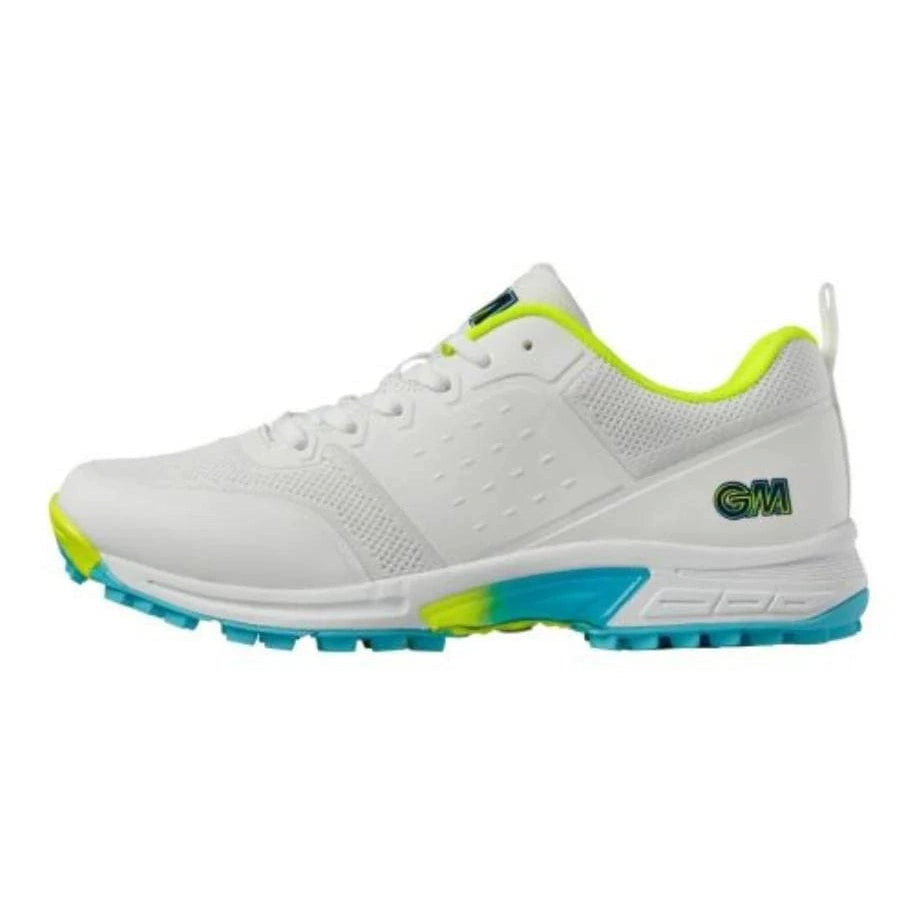 GM AION All Rounder Men's Rubber Cricket Shoes - Lightweight Non-Slip Sports Shoes for Cricket, Badminton & Indoor Games - Perfect for Training & Matches