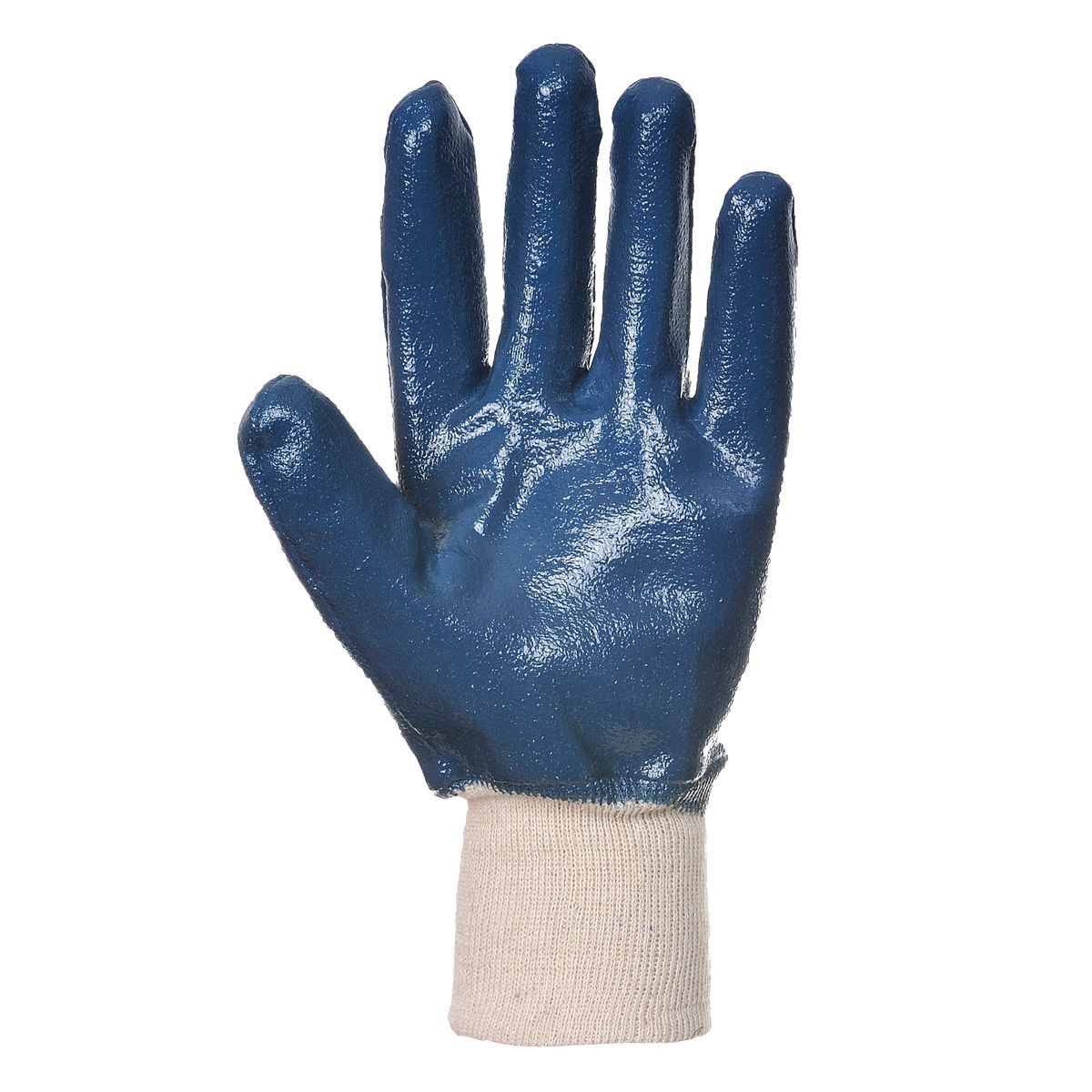 A300 Nitrile Knitwrist Gloves - Durable Work Gloves for Mechanics, Cleaning & Food Handling - Oil & Chemical Resistant Safety Gloves for Industrial Use