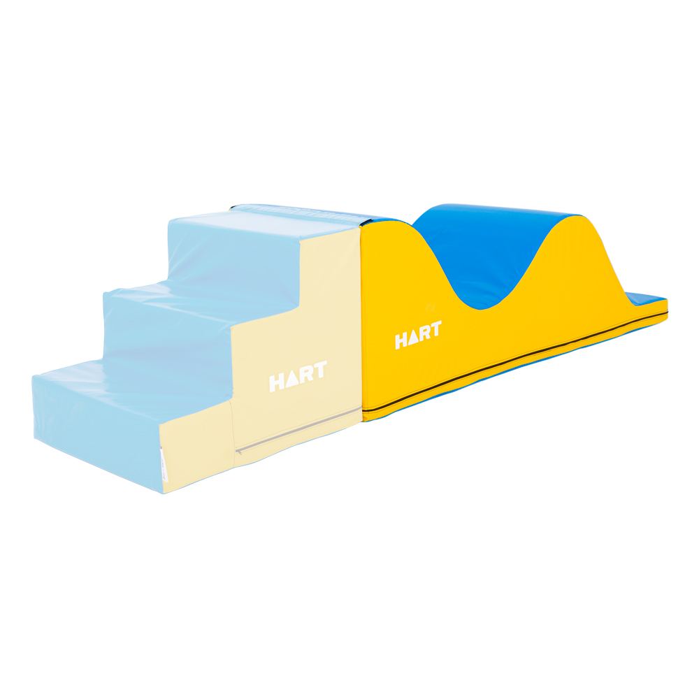 HART Soft Shape Wave - Ultra Comfortable Memory Foam Pillow for Neck and Back Support - Perfect for Side Sleepers, Travel & Home Use