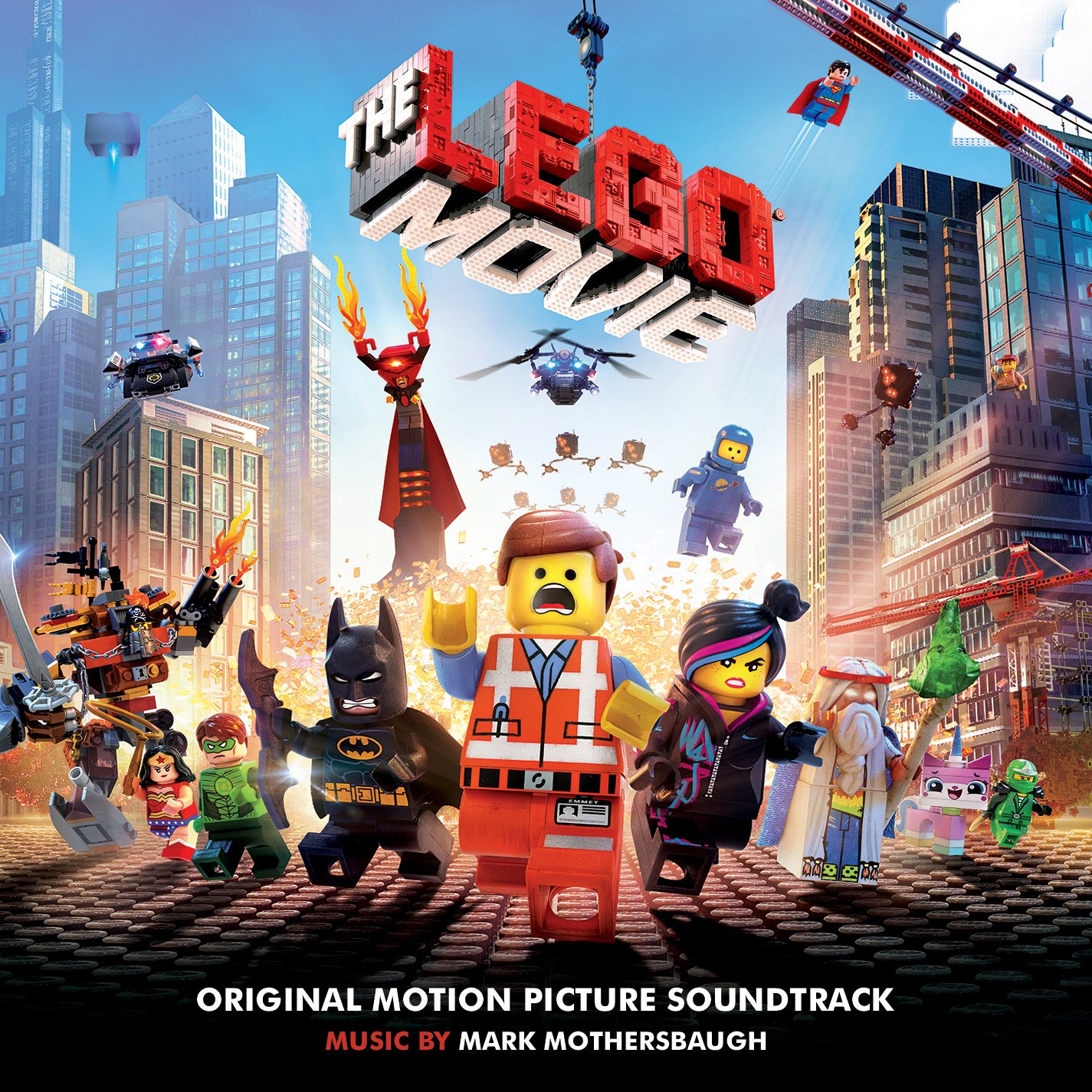 The Lego Movie Original Soundtrack - Music from the Hit Animated Film for Kids & Families - Perfect for Playtime, Road Trips & Family Movie Nights