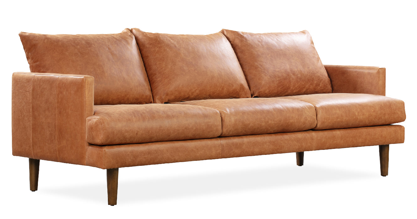 Modern Girona Sofa - Comfortable 3-Seater Couch for Living Room, Lounge & Office - Soft Fabric Upholstery with Sturdy Wooden Frame - Perfect for Relaxing, Entertaining & Small Spaces