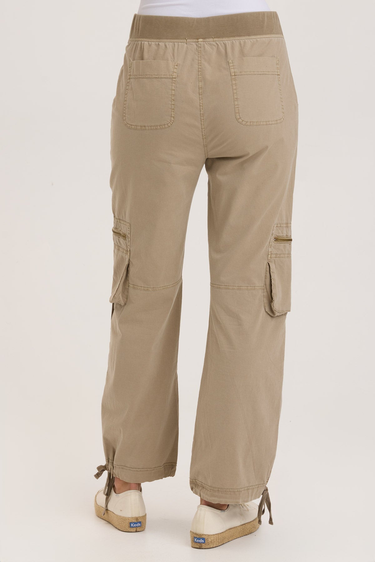 Poplin Chaucer Pants for Women - Comfortable & Stylish High-Waisted Trousers for Office, Travel & Casual Wear