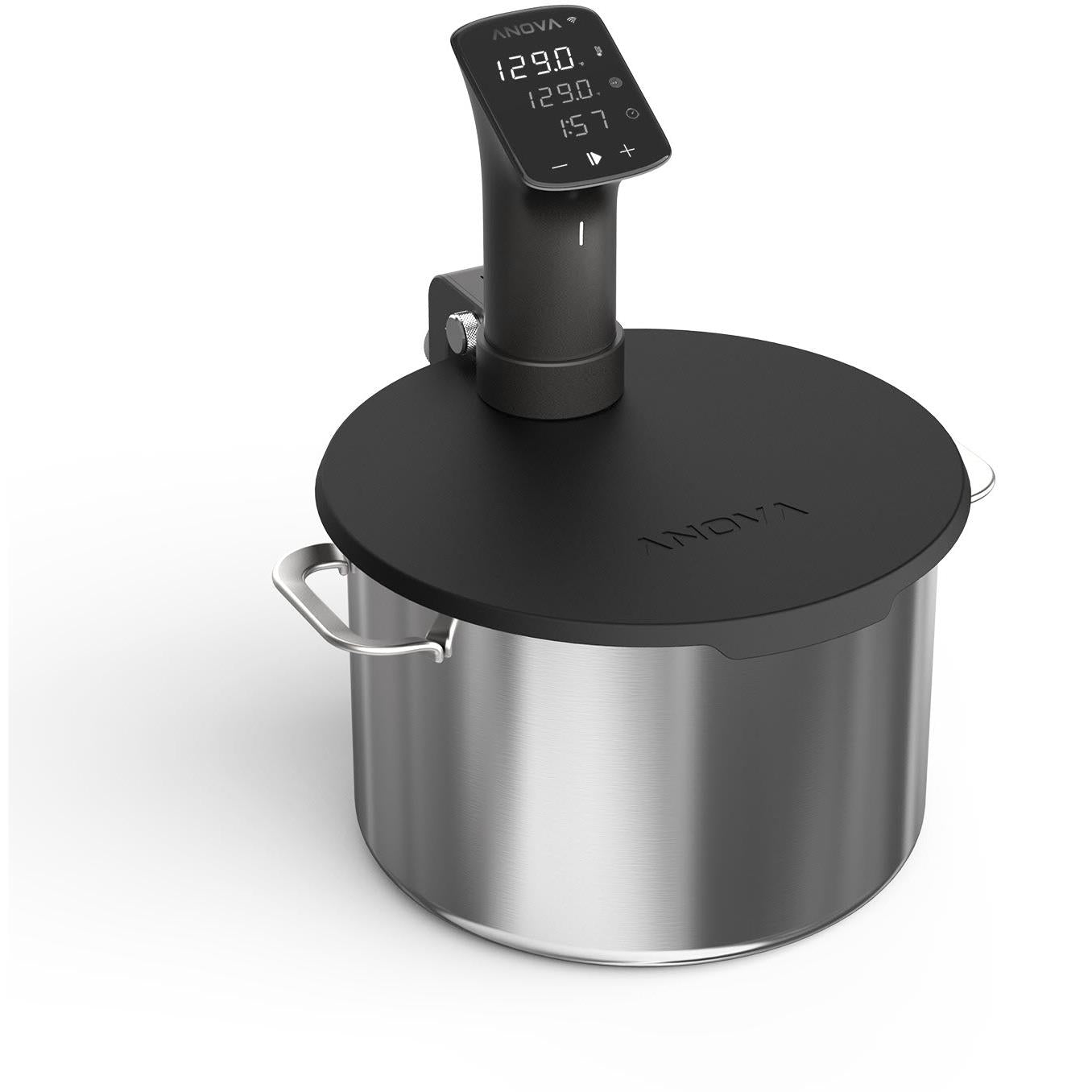 Anova Precision Cooker Lid 2.0 - Compatible with 6-12 Quart Pots - Perfect for Sous Vide Cooking at Home, Kitchen & Outdoor BBQ Use