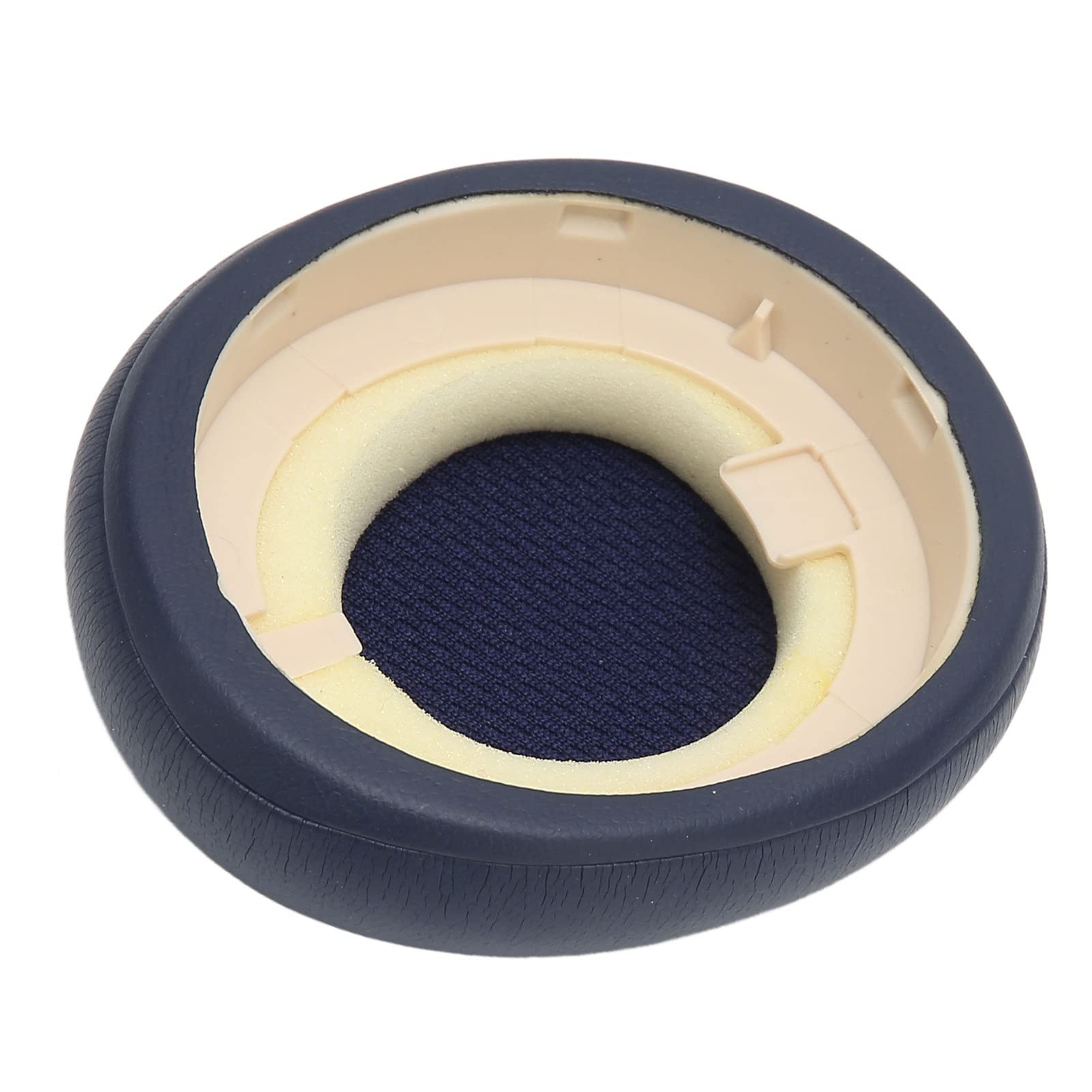 Kelepu Replacement Earpads for Jabra Elite 45h & Evolve2 65 MS UC Headphones - Premium Protein Leather Ear Cushions (Navy Blue) | Comfortable Noise Isolation for Office, Gaming & Travel Use