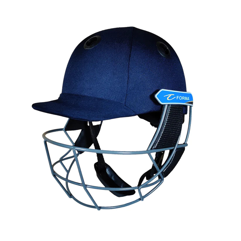 Forma Carbon X Lite Adult Cricket Helmet with Stainless Steel Grill - Lightweight Protective Gear for Cricket Players - Perfect for Practice & Match Play