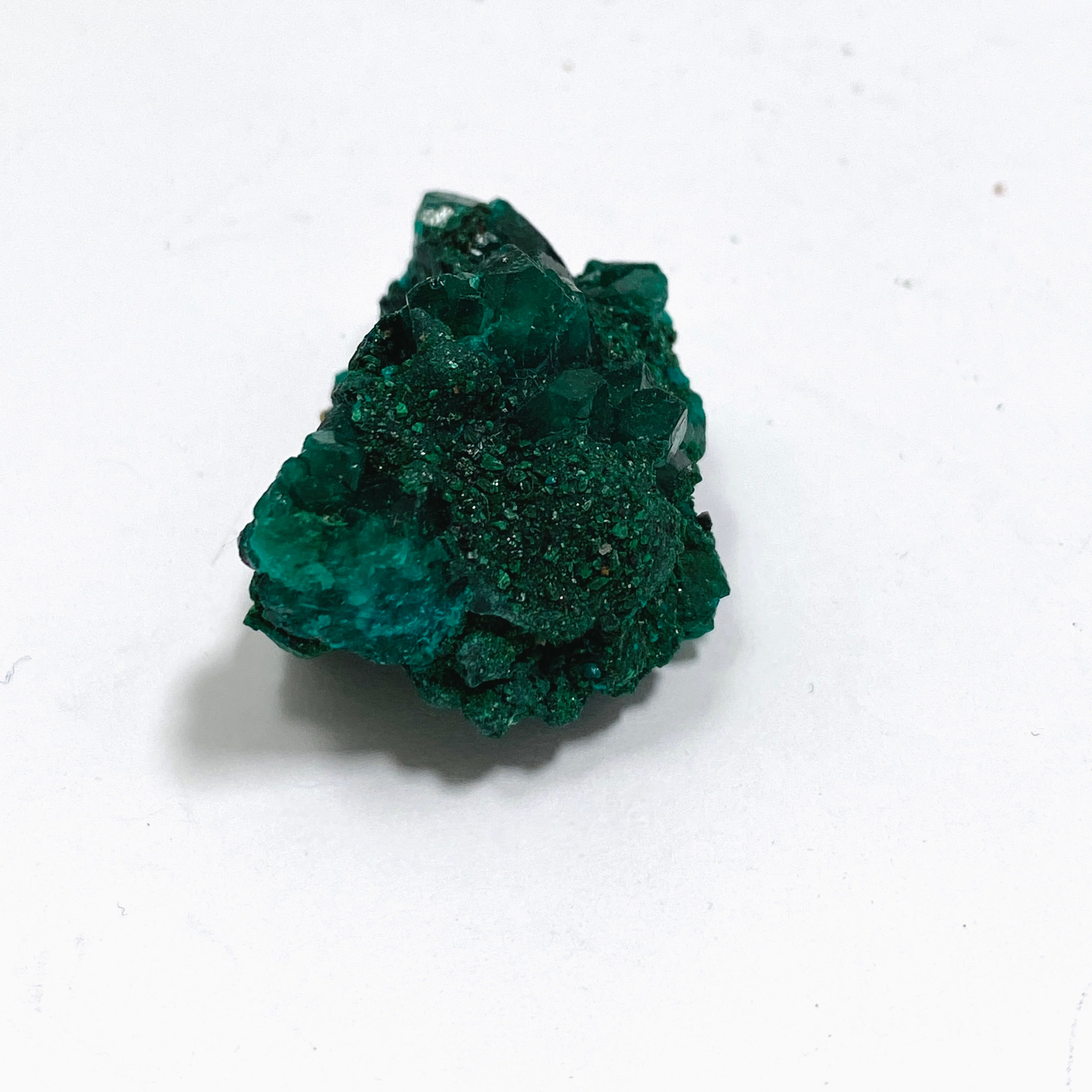 Natural Dioptase Crystal Specimen - DIOPS 04 | Rare Green Mineral Collection for Display, Healing & Meditation | Perfect for Home Decor, Office Display & Crystal Healing Practices