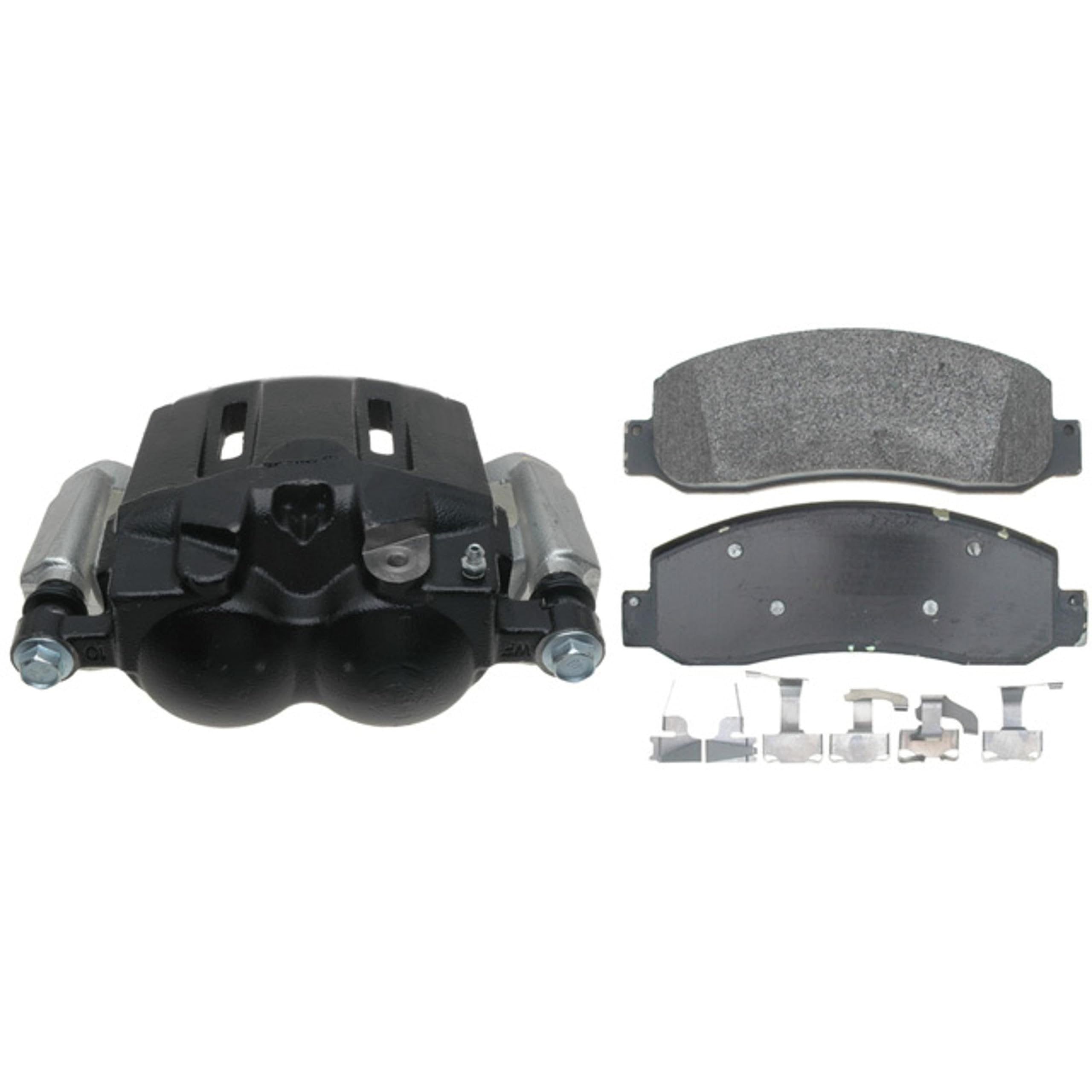 ACDelco Gold 18R2535 Remanufactured Loaded Brake Caliper Assembly with Semi-Metallic Pads - Front Driver Side Disc Brake (Non-Coated) | Perfect for Ford, Chevy & GMC Trucks & SUVs