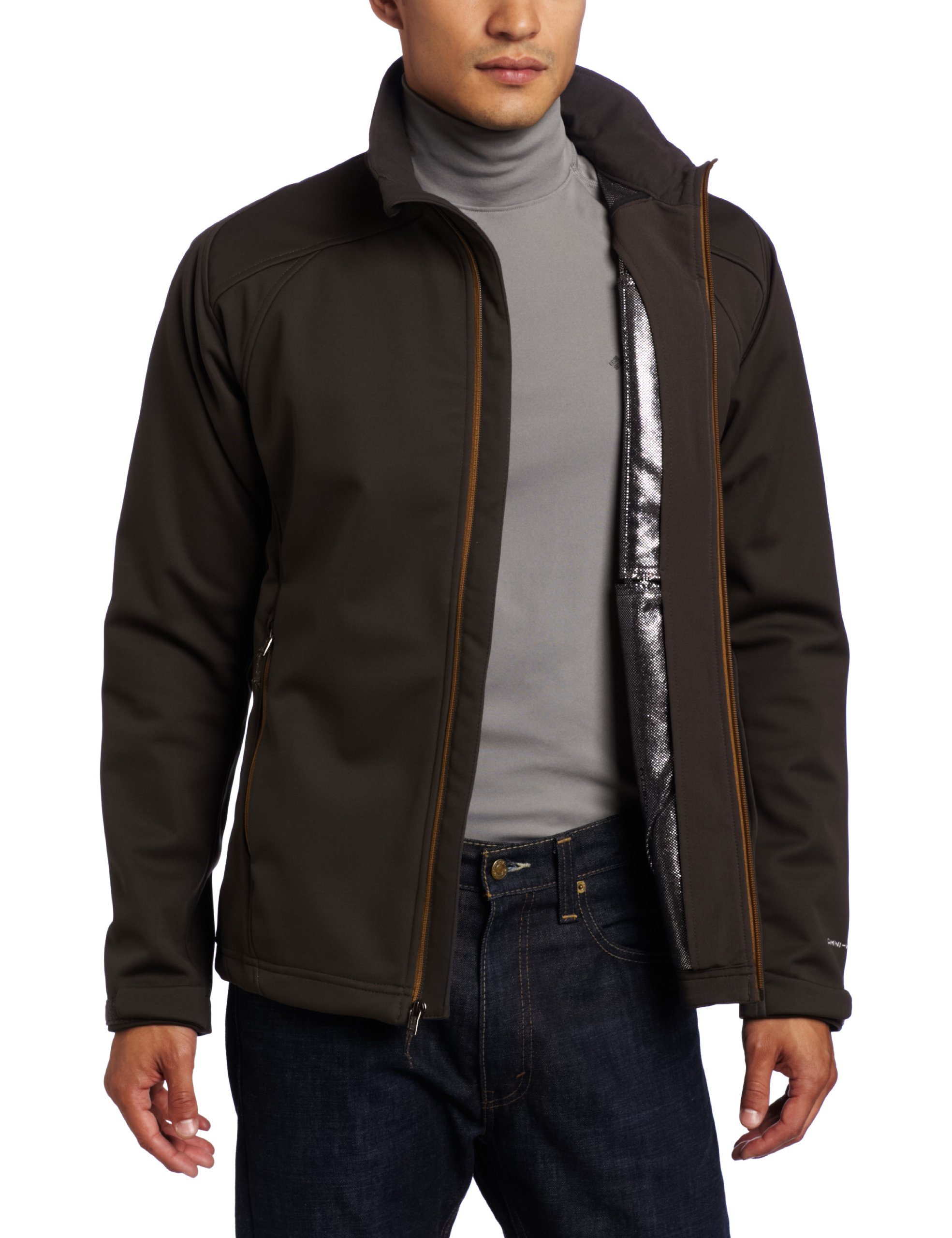 Columbia Men's Key Three II Softshell Jacket - Water-Resistant, Windproof & Breathable Outdoor Jacket for Hiking, Camping & Winter Activities