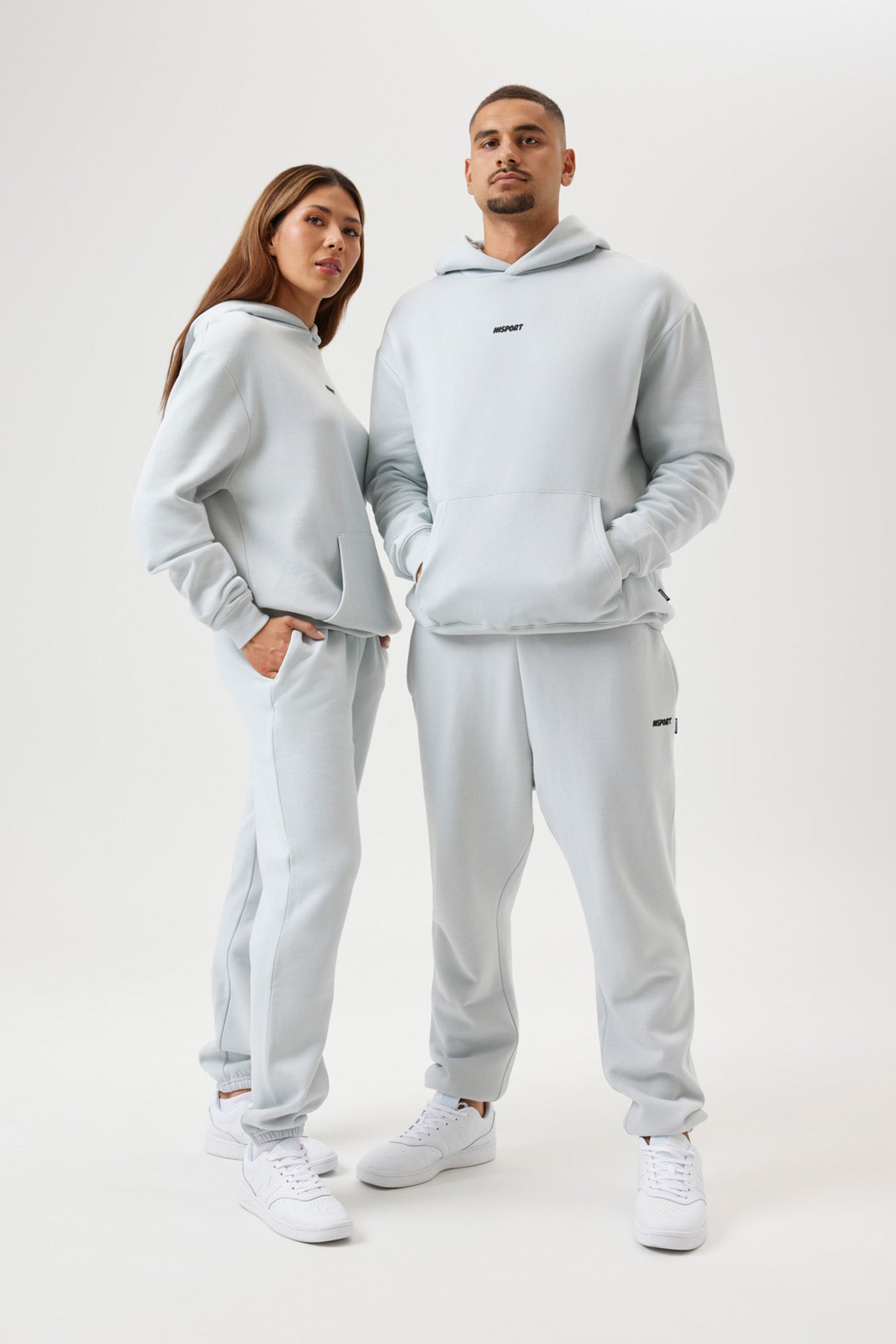 INSPORT Unisex Frankie Cloud Blue Hoodie - Soft & Comfortable Pullover Sweatshirt for Men & Women | Perfect for Casual Wear, Gym, and Outdoor Activities