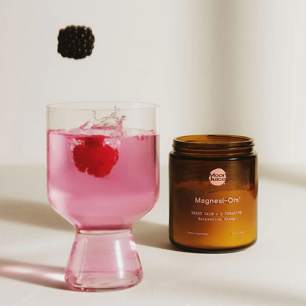 Moon Juice Magnesi Om - Premium Magnesium Supplement for Stress Relief & Sleep Support - Ideal for Nighttime Relaxation & Daily Wellness