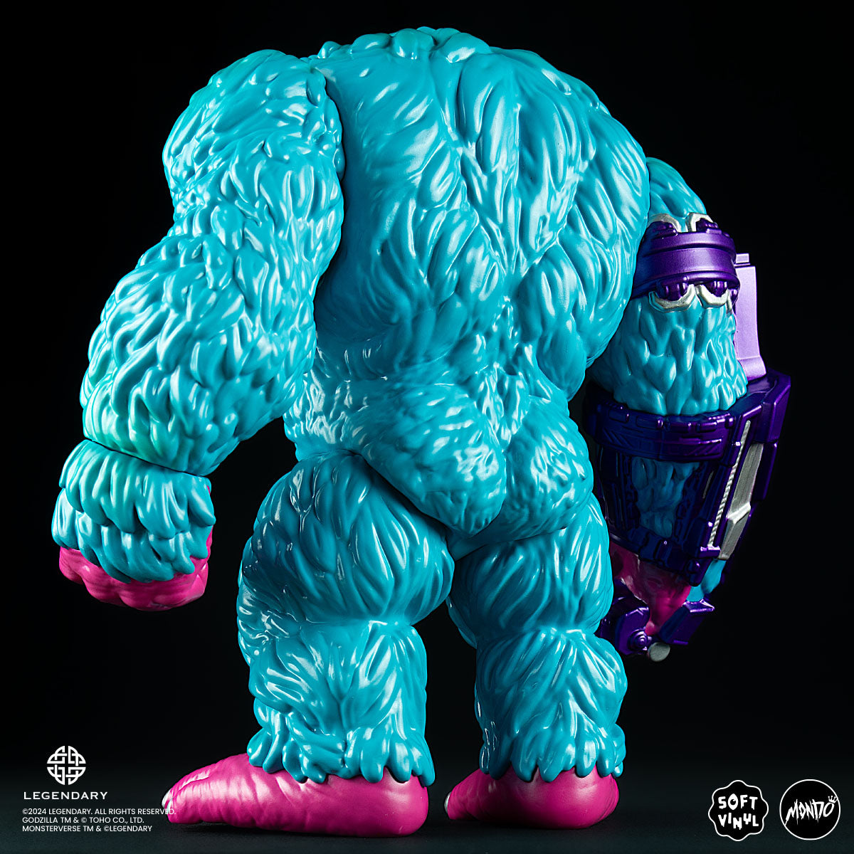 Godzilla x Kong: The New Empire Kong Soft Vinyl Figure - Hollow Earth Variant Collectible Toy for Movie Fans | Perfect for Display, Gifts, and Anime Collections