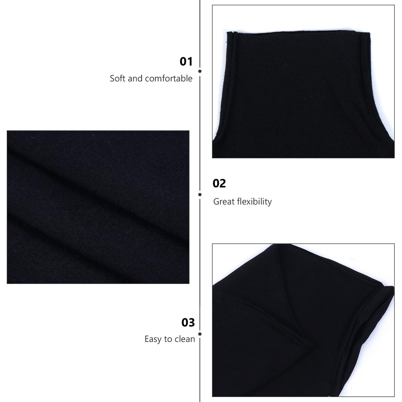 Stretchy Mannequin Cover for Female Torso - Soft Cotton Upper Body Dummy Cover for Retail Displays, Fashion Boutiques & Photography