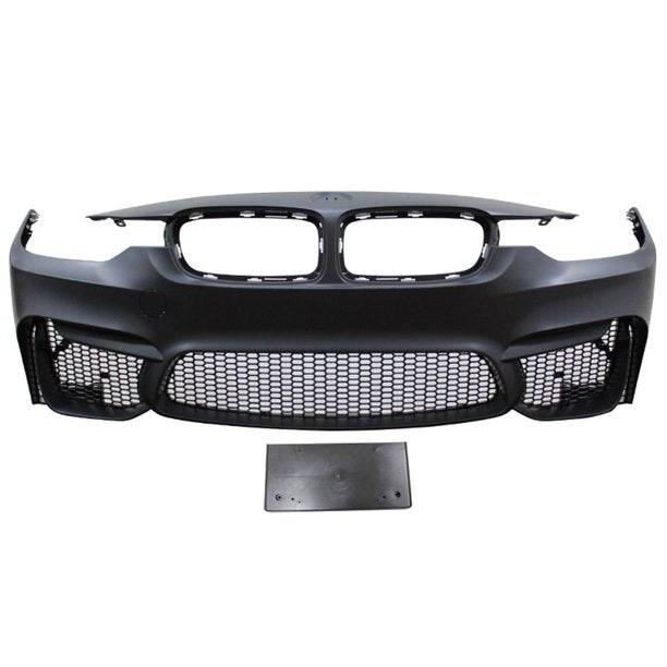 BMW F30 3 Series M3 Style Front Bumper Replacement (2012-2018) - Perfect for Car Upgrades & Street Racing Enthusiasts