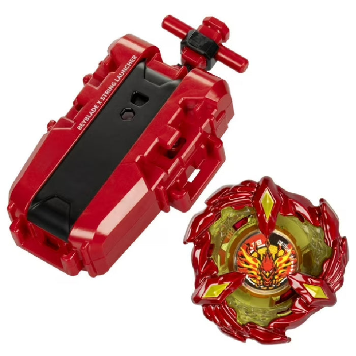 Beyblade 90011169 X Soar Phoenix 9 60GF Deluxe String Launcher Set - Premium Spinning Top Battle Toy for Kids | Perfect for Competitive Play & Collection